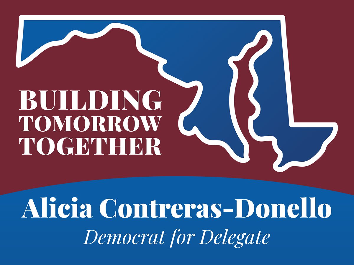 Alicia Contreras-Donello for Maryland campaign logo
